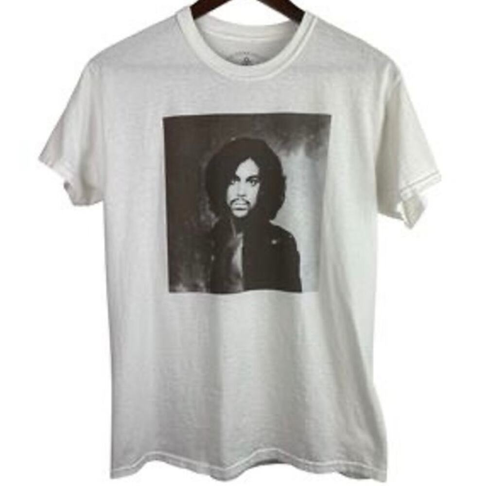 PRINCE Black & White Portrait T-Shirt Tee, Size S / M, New without Tag